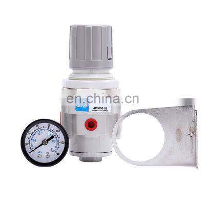 AR3000-02 G1/4 Transmission Truck Air Digital Air Source Treatment Unit Air Tool Pressure Regulator With Pressure Gauge