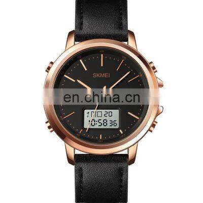 skmei 1652 best quality man watch gold quartz watches