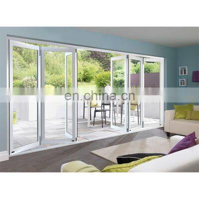 Insulated Aluminum Accordion Glass Folding Doors