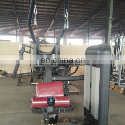 ASJ-DS011 Diverging Lat pull machine fitness commercial gym equipment pin load selection machines
