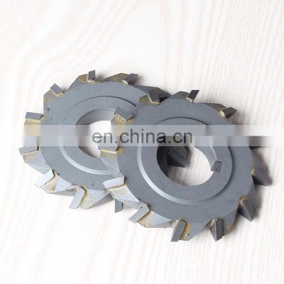 Factory Wholesale 90 Degree 60 Degree Shape Knife Disc Gear Cutters Carbide Angle Milling Cutter with high quality cheap price
