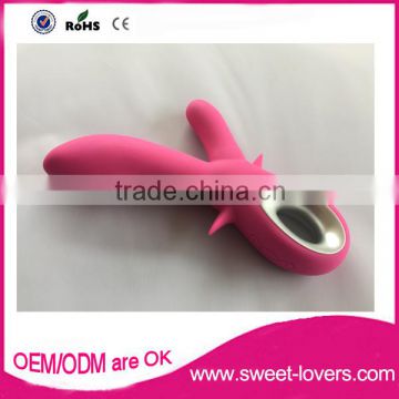 2016 Top Quality Waterproof remote vibrator Women adult se product Rabbit Vibrator For women and man