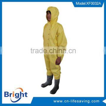 Professional chemical resistance suit with high quality