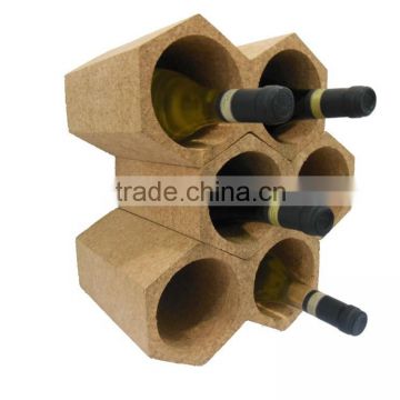 New arrival wine rack made of cork