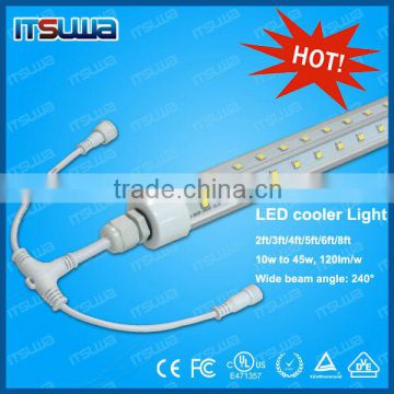 UL&DLC LED Cooler light 6ft T8 36W Tube waterproof IP65