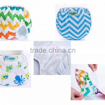 Newest AnAnbaby Washable One Size Swimming Diapers for Baby Swim Diapers
