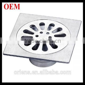 Stainless Steel Auto-Close Floor Drain 120x120mm