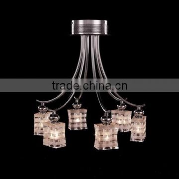 Modern ceiling lamp with 6 bulbs for home decoration