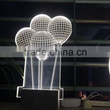Customized Clear Acrylic Led Brand Sign/Perspex Customized signs stand