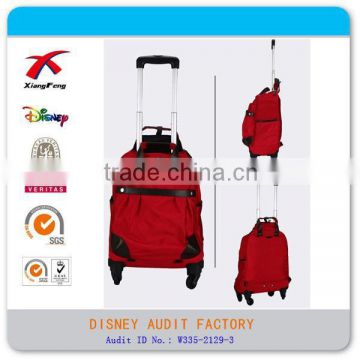 XF B-037 school backpack trolley red backpack