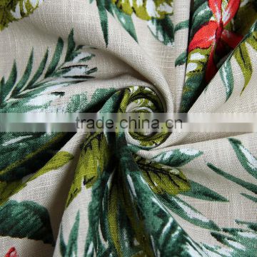 hot sale ! cotton linen printed cloth fabric