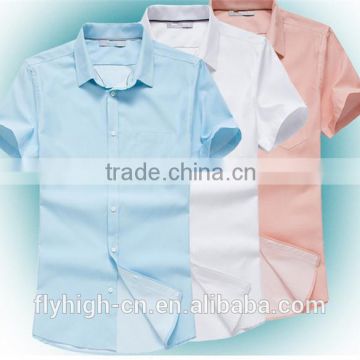 Hot Selling Custom Logo Short Sleeve Fashion Shirt