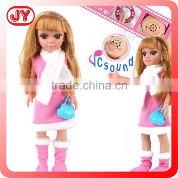 18 inch fashion american girl doll with IC sound