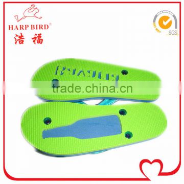 embossed slipper with pretty color