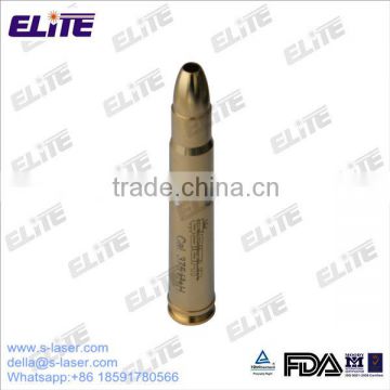 FDA Approved High Quality Gold Plated Brass 375H+H Caliber Cartridge Red Laser Bore Sight