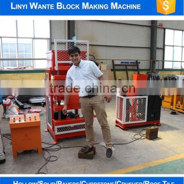 WT2-10 interlock clay brick making machine south africa