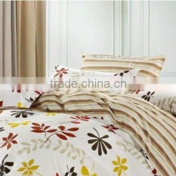 Factory direct sales Home textile Patterned printed peach skin for bedding etc