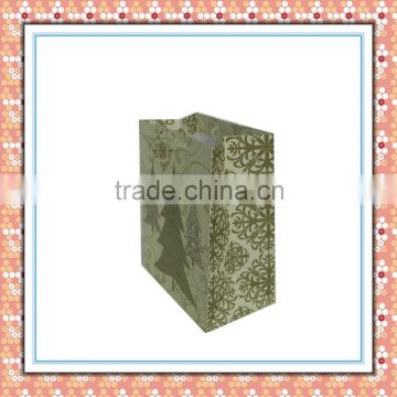 china supplier cute two-side paper gift bag