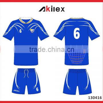 High quality 100% Polyester Sublimation Soccer Jersey