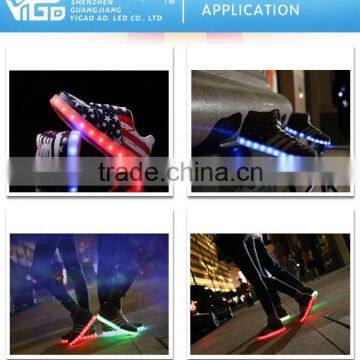 Sherry-3528Flashing led strip RGB for shoes /shoe sole