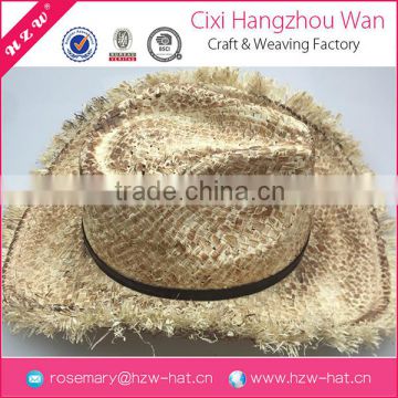 Wholesale china import women grass hat to decorate