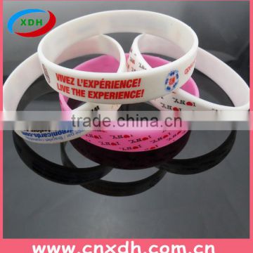 Factory Price Cheap Printing Silicone Wristband