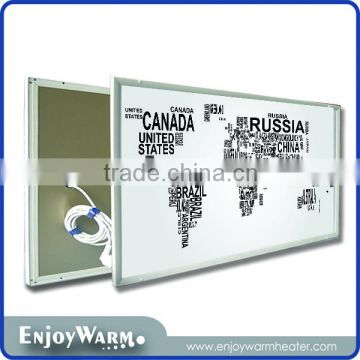 CE ROHS SAA TUV GS 2016 manufacturer bottom price yogaroom 360w 600w 720w 960w 1200w wall ceiling mounted infrared heating panel