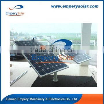 110W solar dual axis min tracker system,solar two axis tracking system