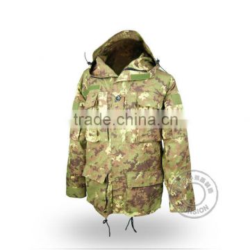 Military Parka with SGS standard Camouflage
