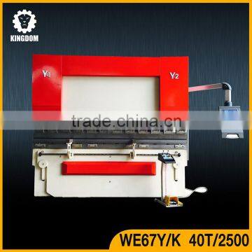 Kingdom small hydraulic sheet metal press brake made in china