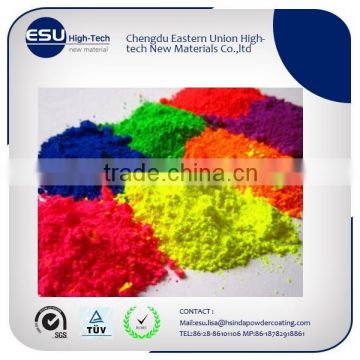 Sale different color fluorescent powder coating