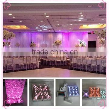 Wedding party supplies 10cm smd vase light base decorative led lights