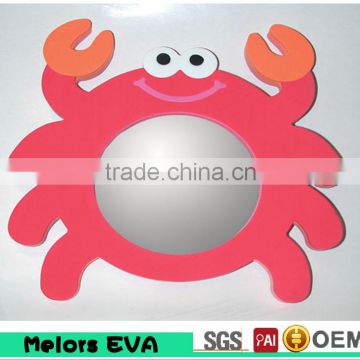 Melors Eva Baby Toy Foam mirror with animal shape