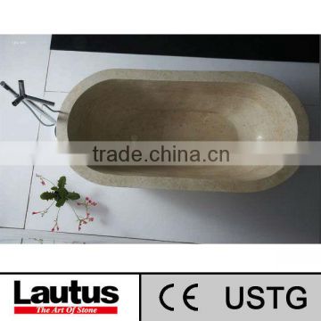 hot selling bath009gl passing USTG/SGS/CE marble bathtub