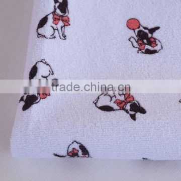 Hot Sale waterproof TPU laminated Cotton Printed Terry Cloth