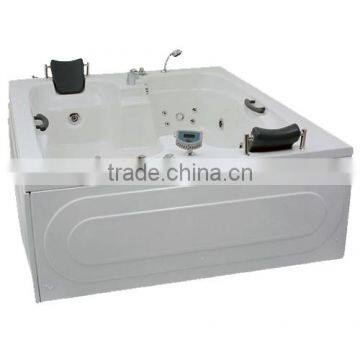 Acrylic hydro-massage bath 2 person 195x165cm