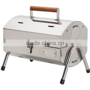 14 inch round stainless steel outdoor charcoal bbq grill