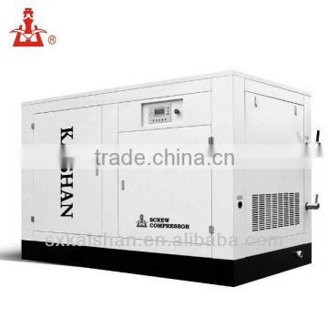 electic Water-cooled stationary air screw compressor for textile industries