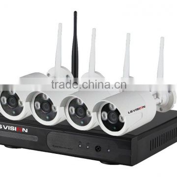 LS VISION 2015 new product Real Playback Cloud ip security camera wifi nvr kit