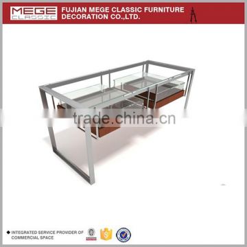 Glass men clothing display cabinet