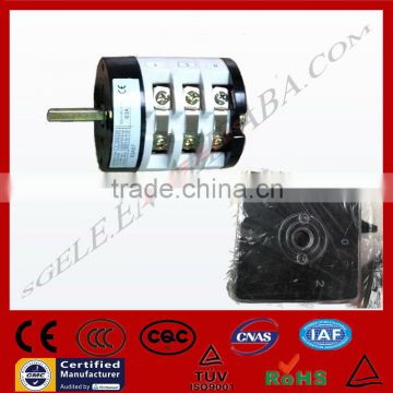 W31 ROTARY SWITCH 63A 3POLE PANEL Selector CHANGEOVER 3 POSITION SILIVER CONTACTOR