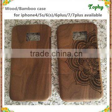2016 Full Wood For Iphone 6 6s wooden case custom, For Iphone 6 case Wood alibaba