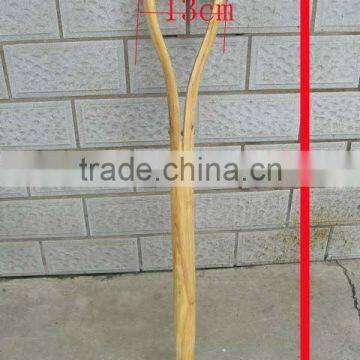 Ergonomic Wooden Shovel Handle