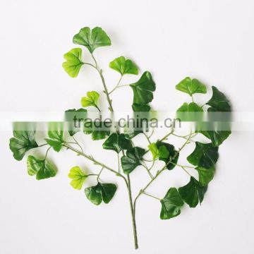 artificial gingko leaves,fake gingko leaves cheap wholesale