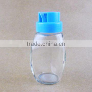super quality spice bottle with lid / glass bottle