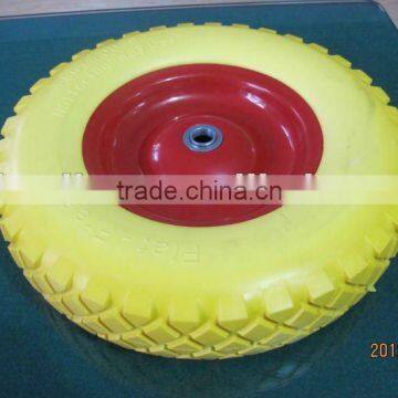 pu foam cart wheel 4.80/4.00-8