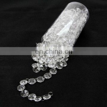 14mm Octagon crystal garland for christmas tree