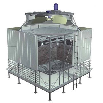Closed Loop Cooling Tower Fanless Cooling Tower Energy Saving Chiller Cooling
