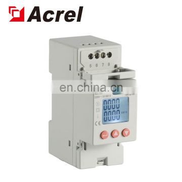 Acrel ADL100-ET The power distribution cabinet max 80A din rail single phase electricity energy meter