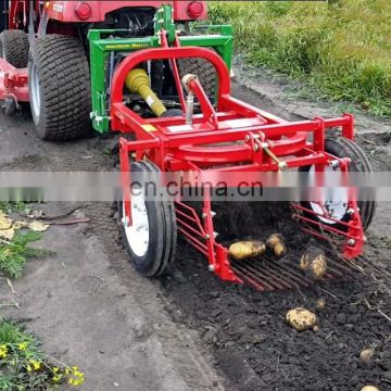 Agricultural mini tractor 3-point linkage small potato harvester